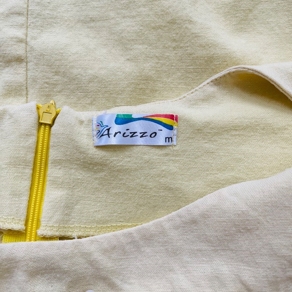 Linen Arizzo straight zipper back women's dress size medium - Picture 9 of 9